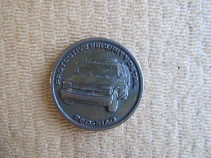 US Army Protective Security Detail Challenge Coin (W)