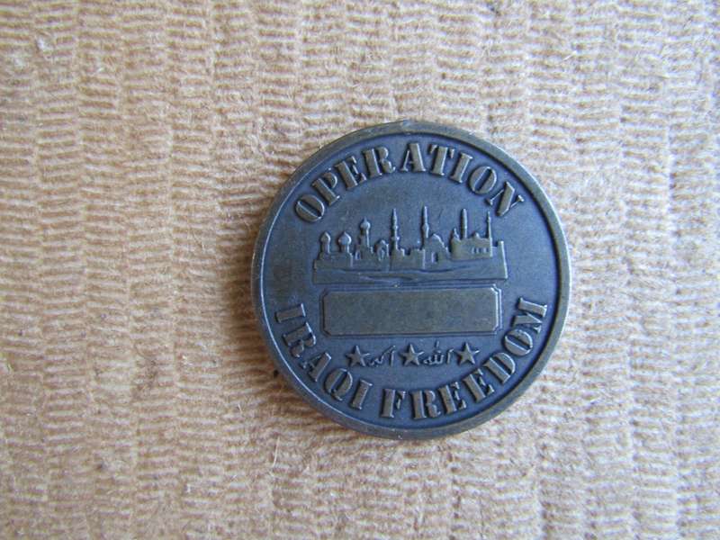 US Explosive Ordnance Disposal Challenge Coin (A3)