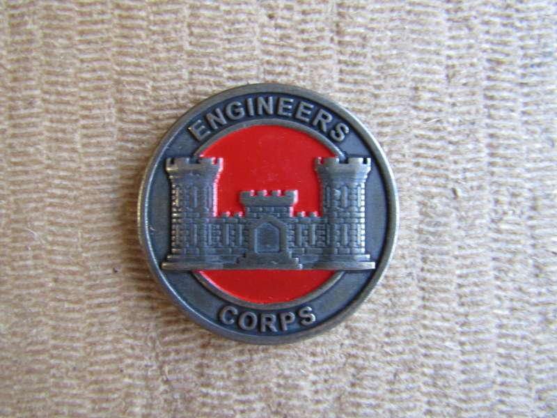 US Engineering Corps Challenge Coin (A4)