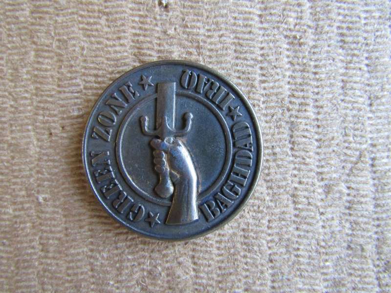 Baghdad Green Zone Challenge Coin (A10)