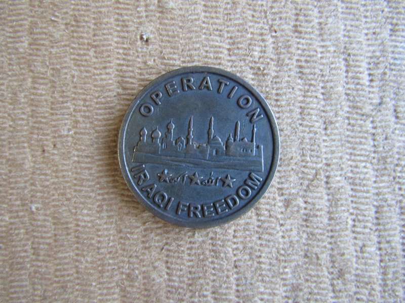 Baghdad Green Zone Challenge Coin (A10)