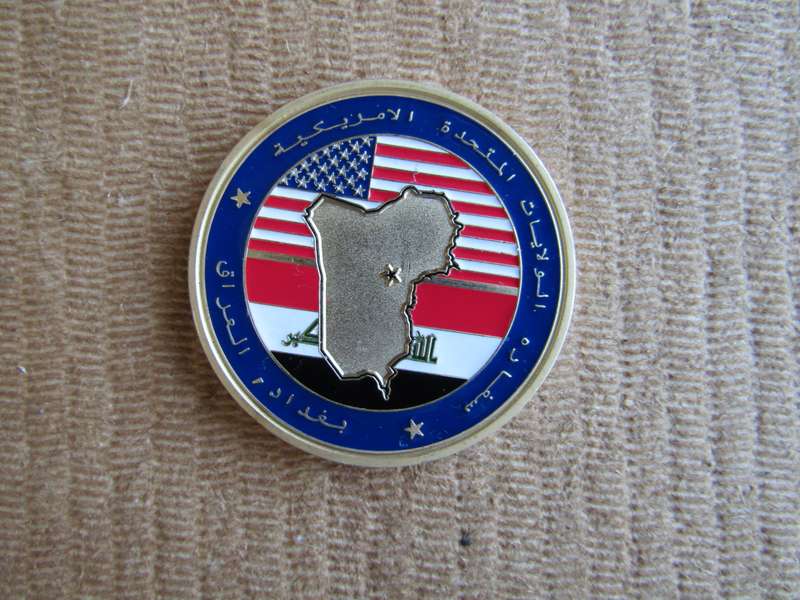 Embassy of the United States  Challenge Coin (A18) Big