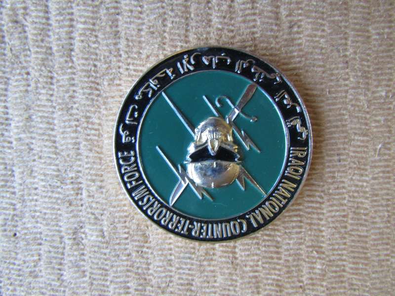 Iraqi National Counter Terrorism Force Challenge Coin (A19)