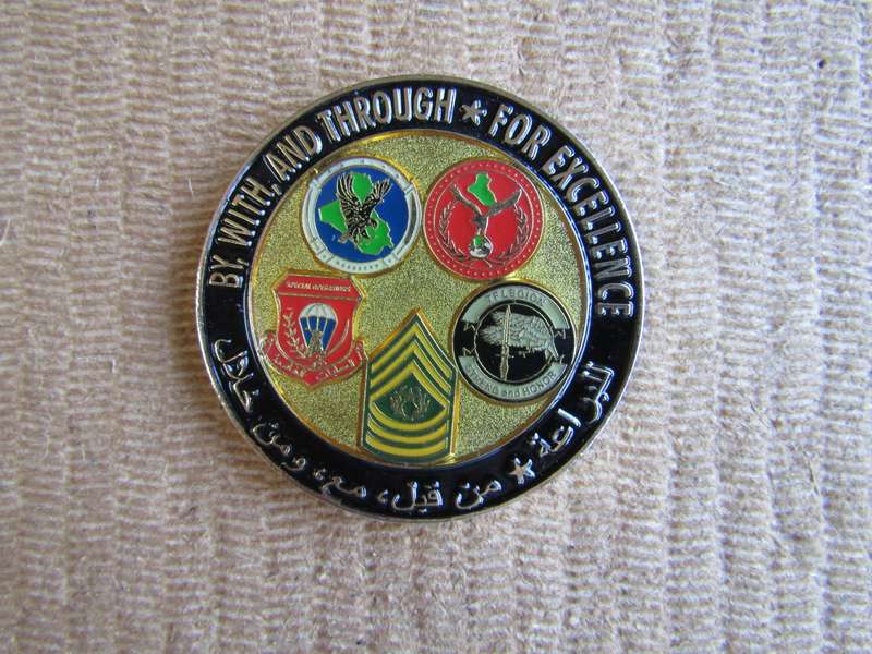 Iraqi National Counter Terrorism Force Challenge Coin (A19)