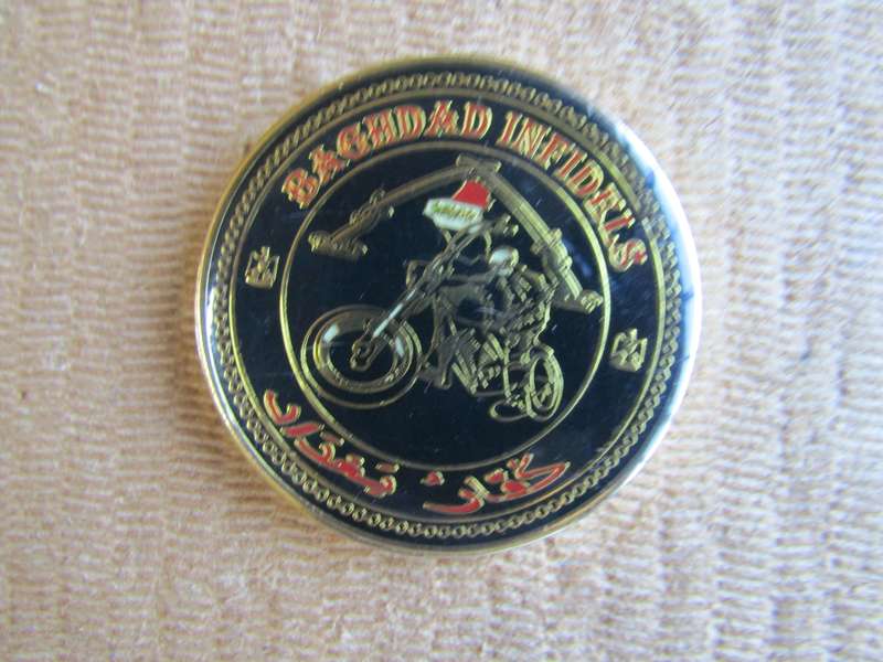 Baghdad Infidels Challenge Coin (A20)