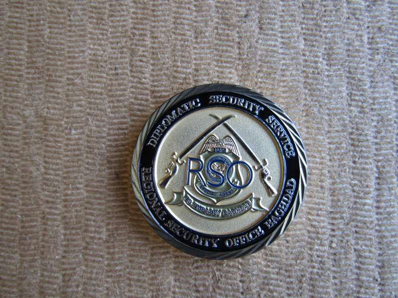 US Diplomatic Security Services Challenge Coin (A22)