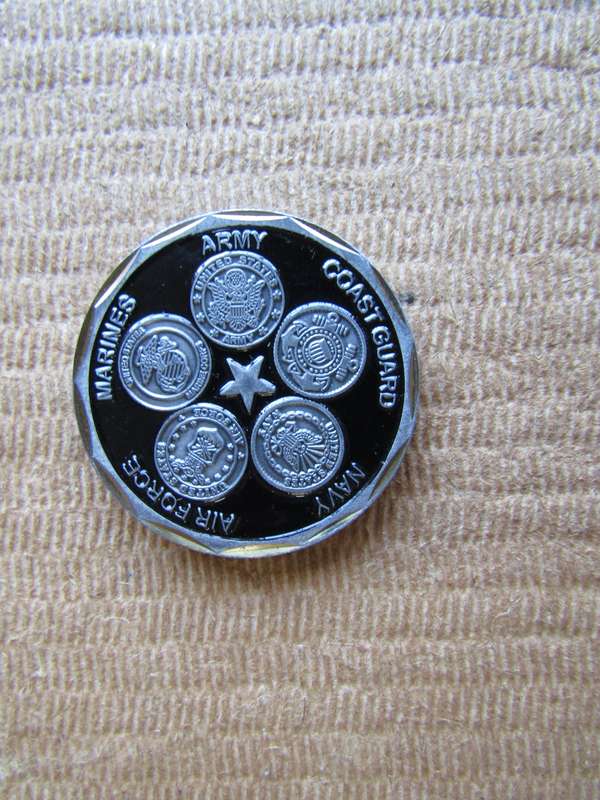 USA Fallen Hero's Challenge Coin (A27)