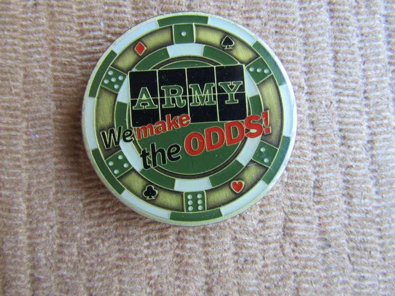 US Army We Make The Odds Challenge Coin (A31)