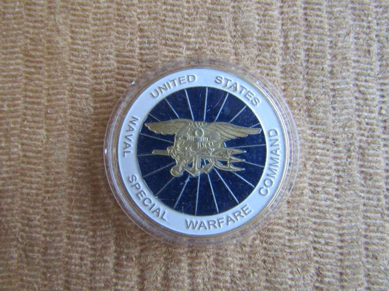 USA Navy Special Warfare Command Challenge Coin (A33)