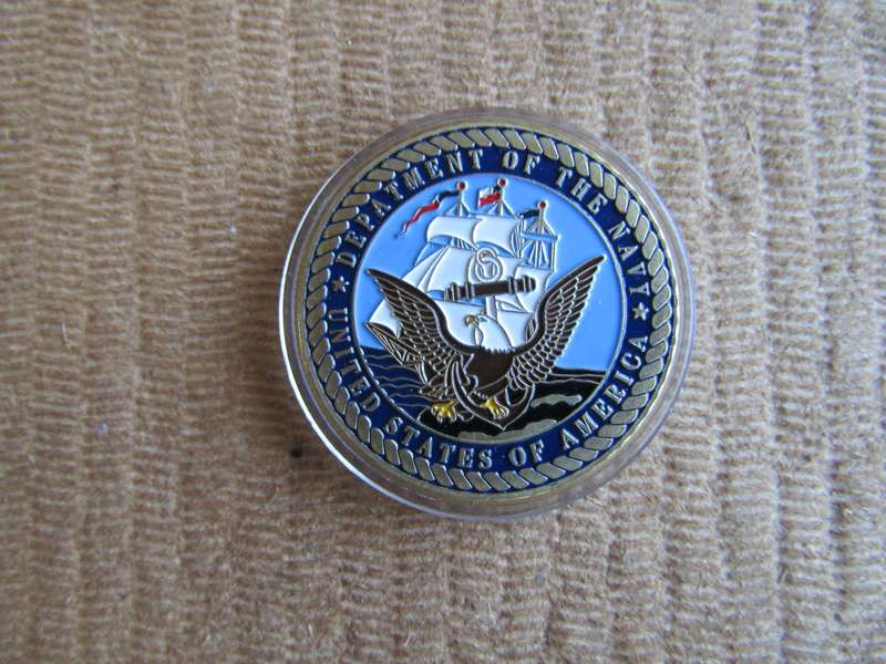 USA Navy Special Warfare Command Challenge Coin (A33)