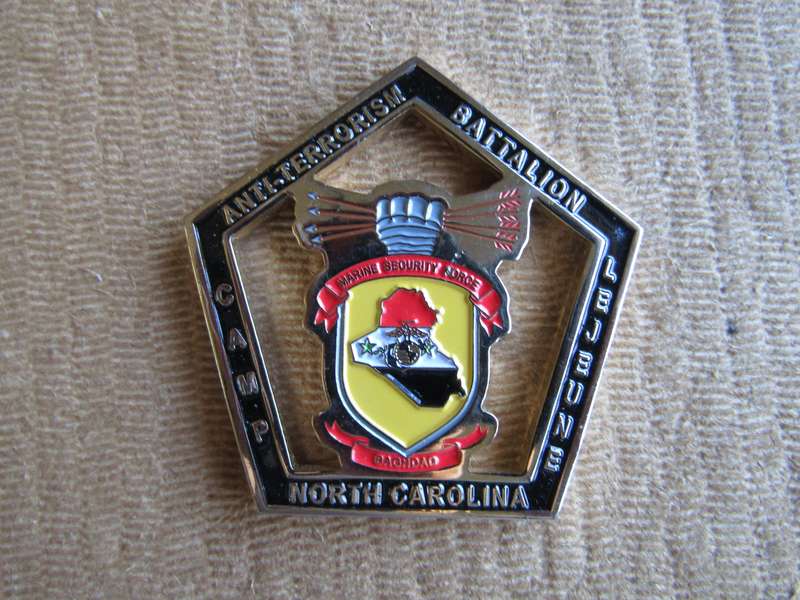 USA Marine Security Police Challenge Coin (A35)