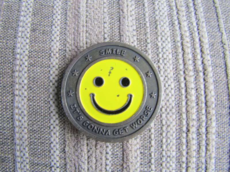 Smile Its going to get worse Challenge Coin (A51)