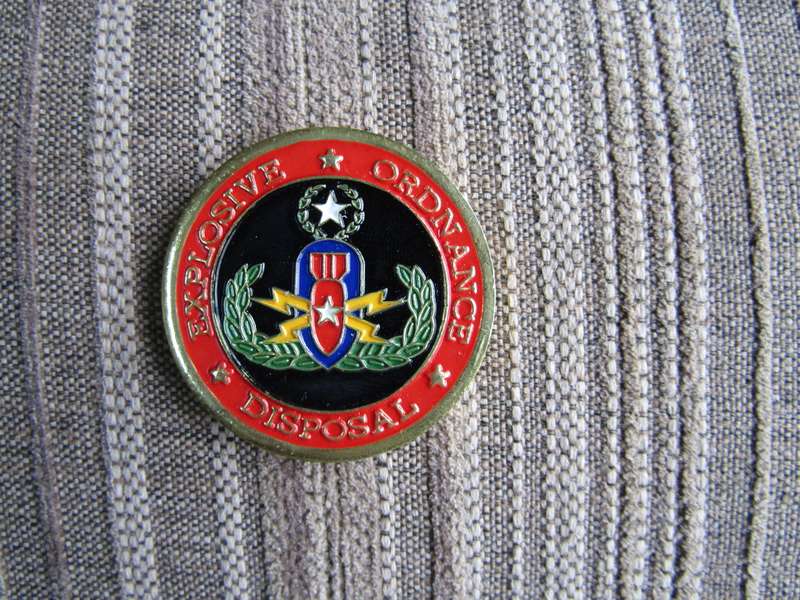 Explosive Ordinance Disposal Unit Challenge Coin (A57)