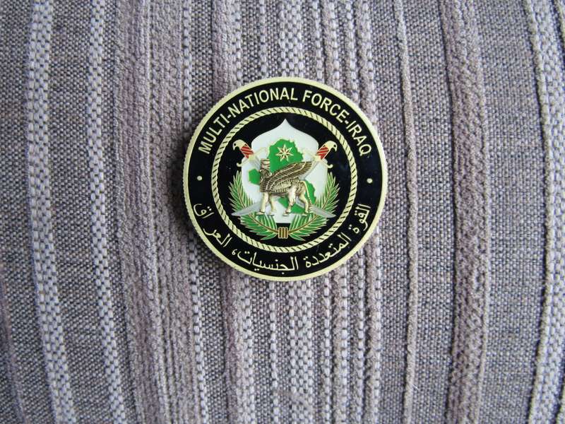Multi National Force Challenge Coin (A58)