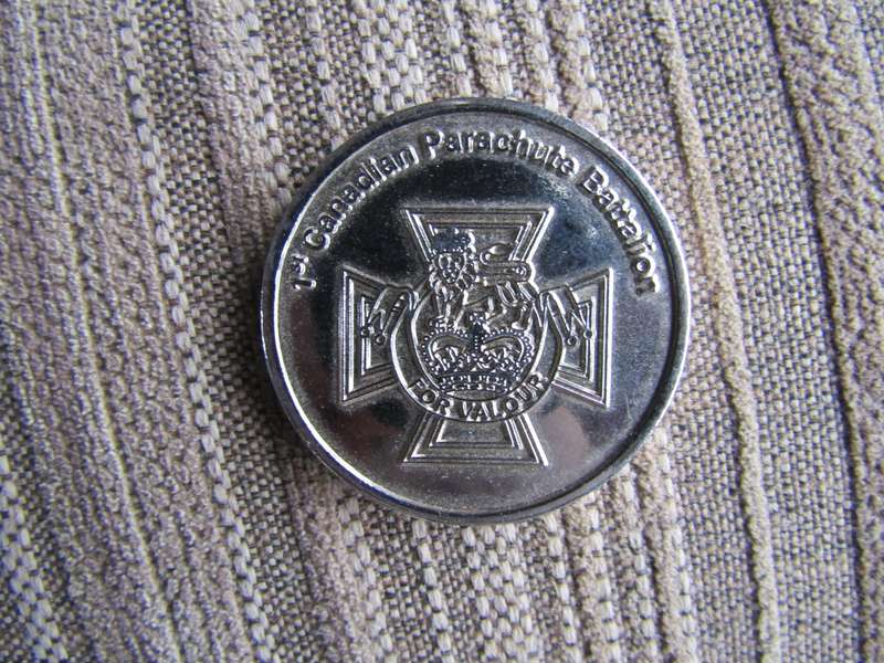 1st Canadian Parachute Battalion Challenge Coin (A62)