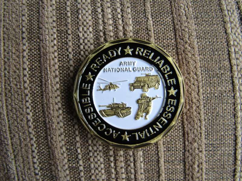 Army National Guard Challenge Coin (A64)