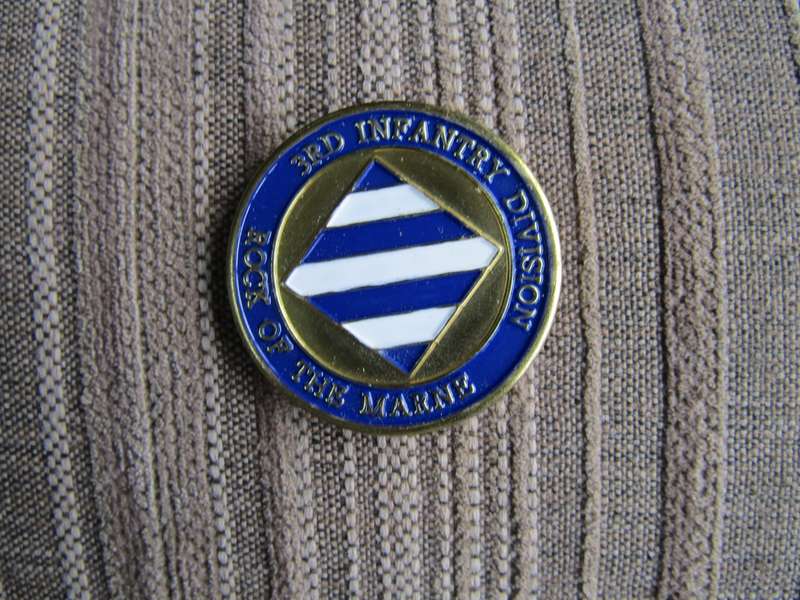 3rd Infantry Division Challenge Coin (A66)