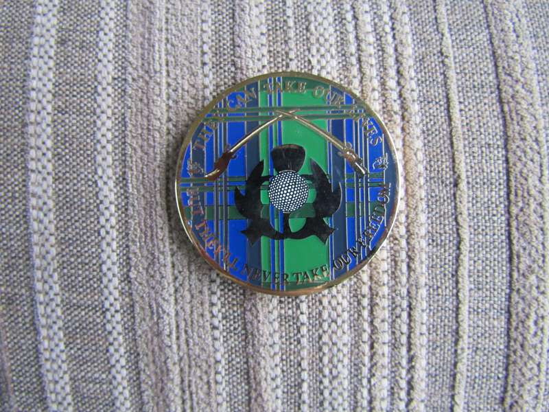Scottish Embassy Baghdad Challenge Coin (A68)