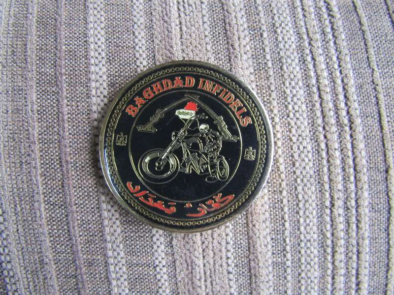 Baghdad Infidels Challenge Coin (A72)
