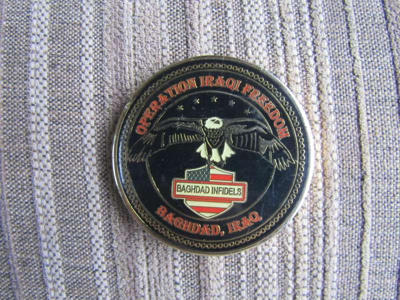 Baghdad Infidels Challenge Coin (A72)