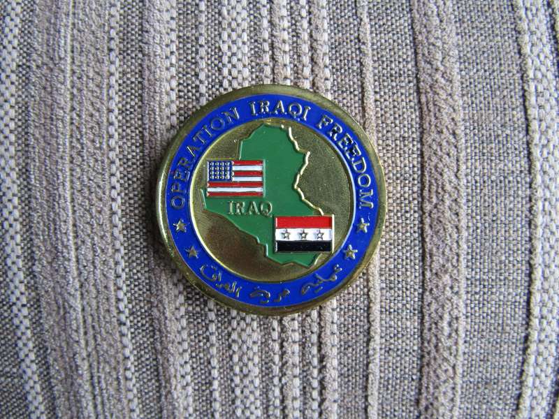 1st Calvary Division Challenge Coin (A75)