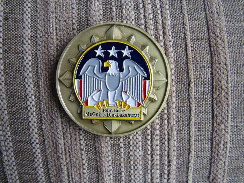Joint Base McGuire Dix Lakehurst Challenge Coin (A77)