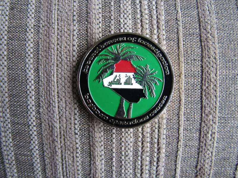FBI Federal Bureau of Investigations Challenge Coin (A78)