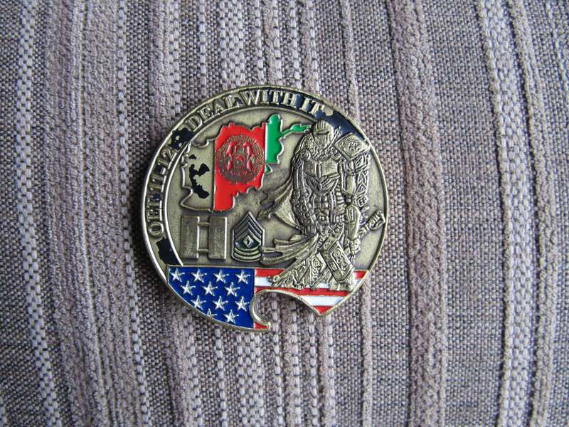 OEF 2nd War Horse Regiment Challenge Coin (A80)
