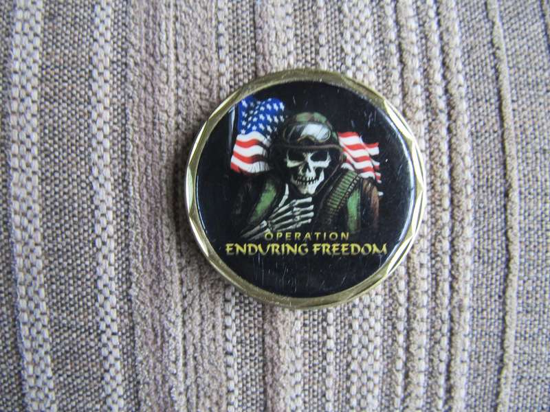 Operation Endearing Freedom Challenge Coin (A92)