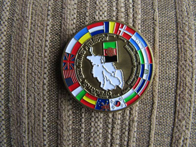 Operation Endearing Freedom Challenge Coin (A93)