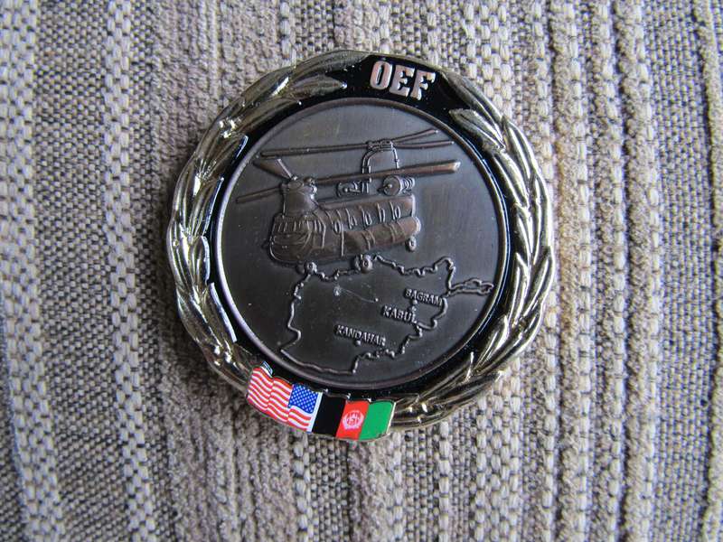 OEF Operation Enduring Freedom Challenge Coin (A95)