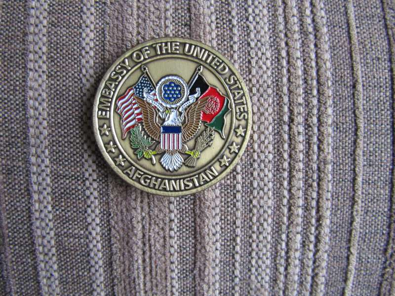 Embassy Of The United States Afghanistan Challenge Coin (A99)
