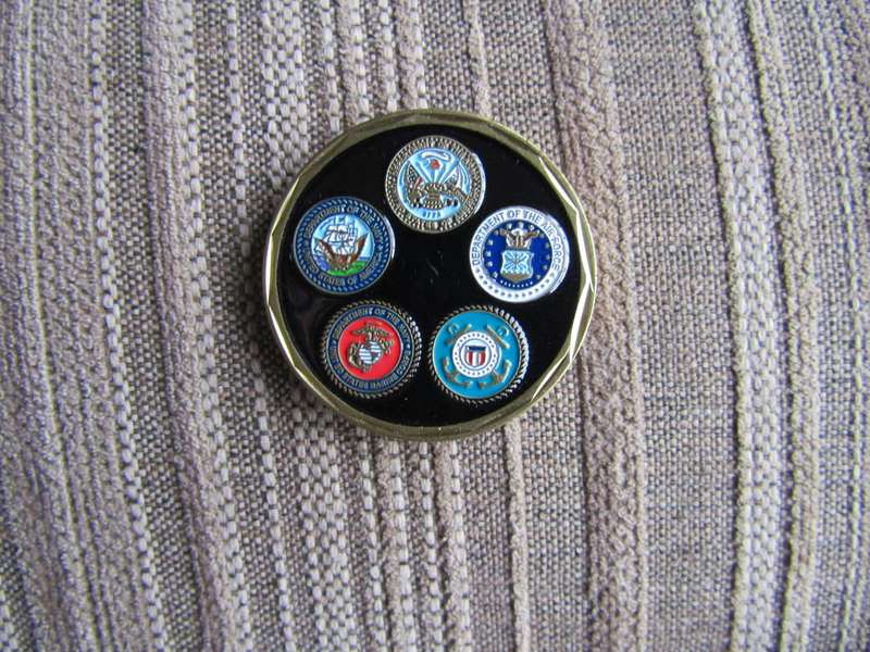 Defending Freedom Afghanistan Challenge Coin (B1)