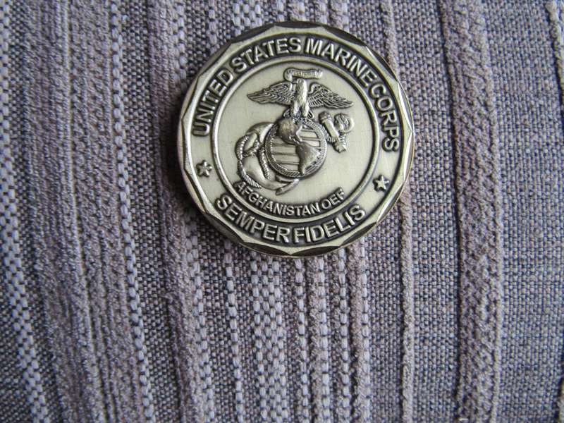 Marine Motorcycle Club Challenge Coin (B5)