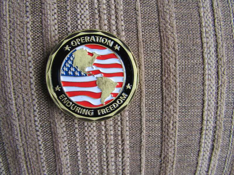 Veterans Fighting the War on Terror Challenge Coin (B7)