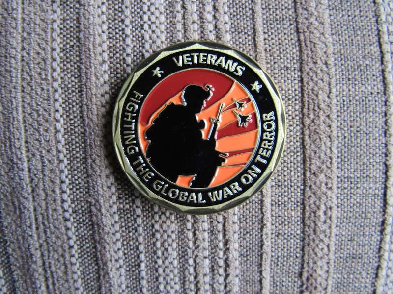 Veterans Fighting the War on Terror Challenge Coin (B7)