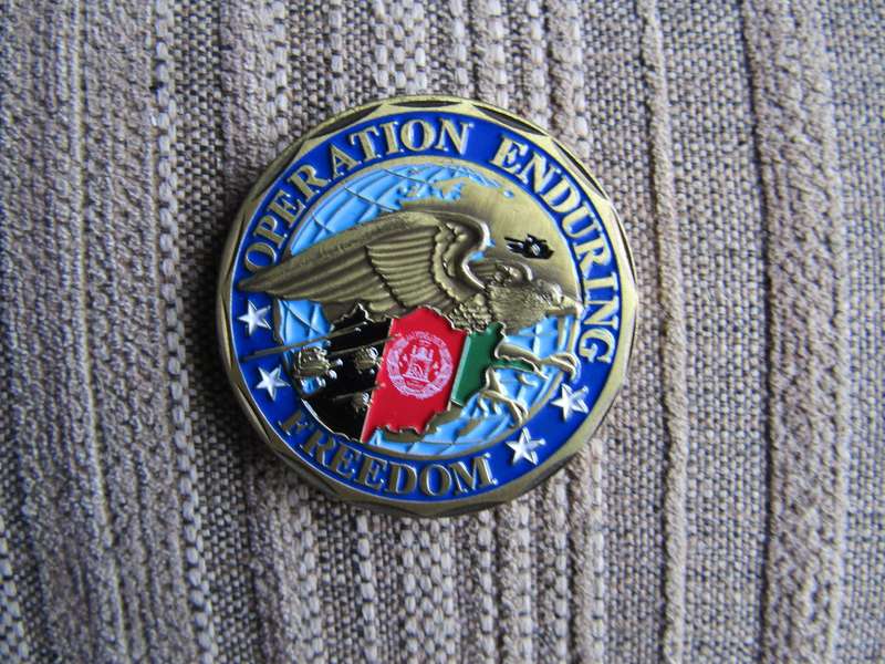 Operation Enduring Force Challenge Coin (B8)