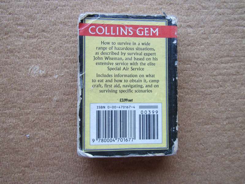 SAS Survival Guide By Collins Small Book