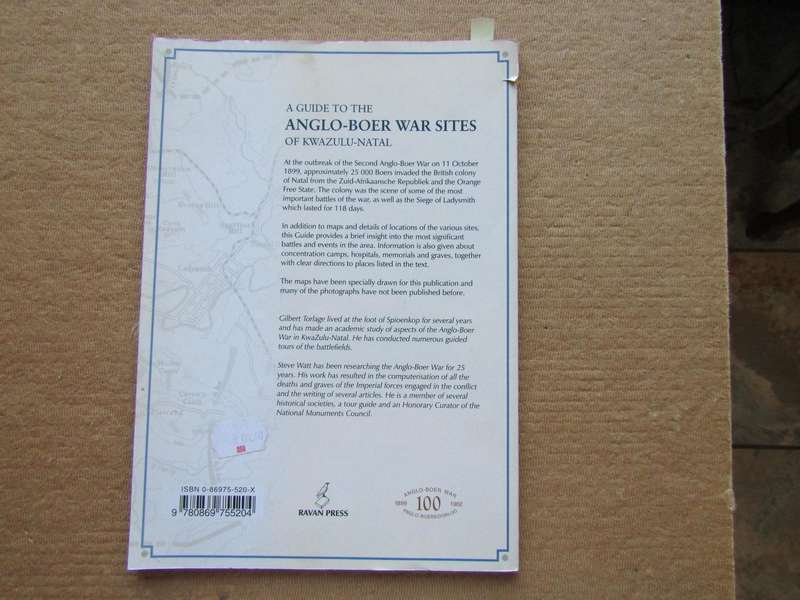 Anglo Boer War Sites Of KZN by Gilbert Torlage