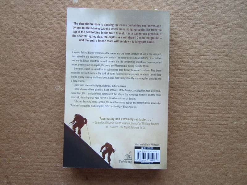 1 Recce Behind Enemy Lines Vol 2  By Alexander Strachan