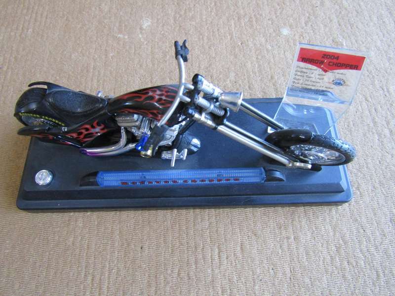 2004 Arrow Chopper Monster Chopper with Sound. Battery flat Scale 1:24