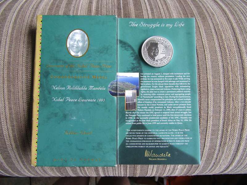 2008 Nobel Piece Prize Commemorative Medal