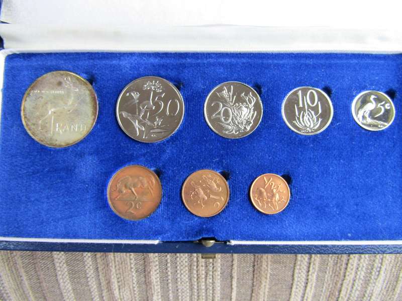 1971 South African Proof Set Mintage 4000