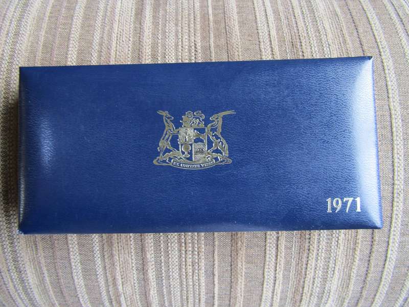 1971 South African Proof Set Mintage 4000