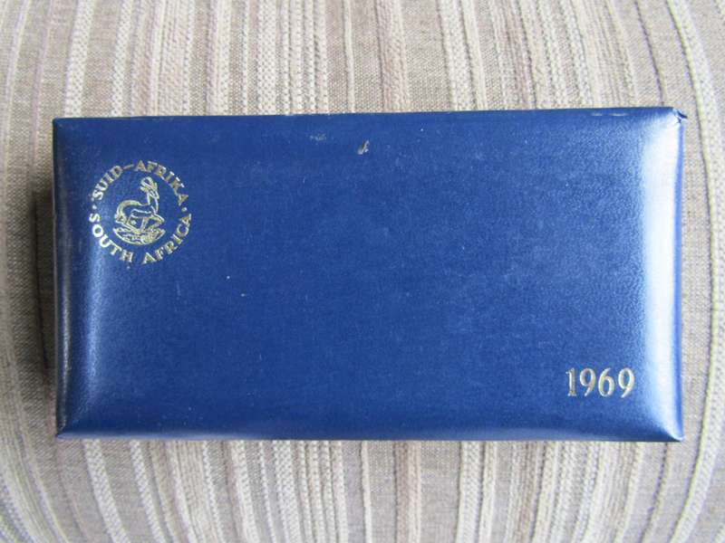 1969 South African Proof Set Mintage 5000