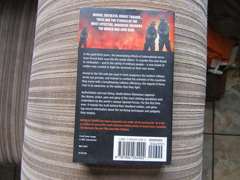 Death Before Dishonor Special Forces By Nicholas Davies
