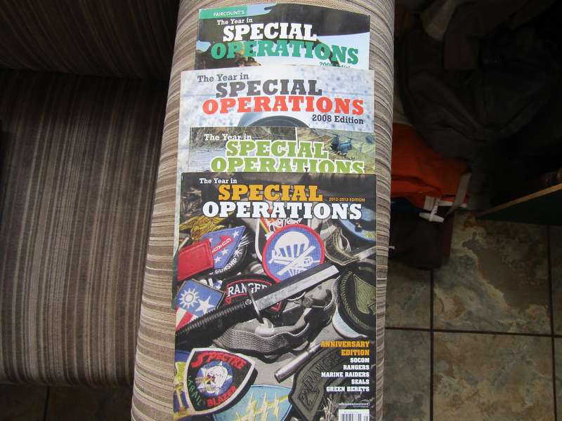 4 Special Operations Magazines 2005 2008 and 2011 to 2013