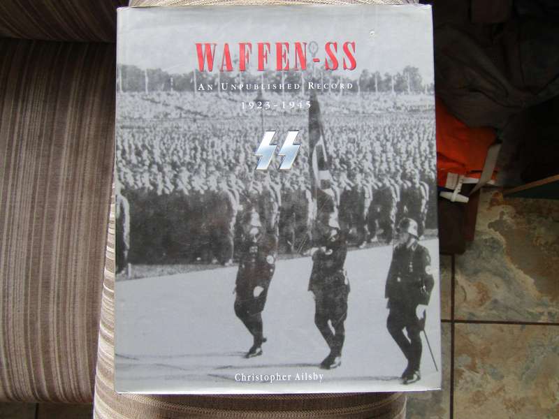 Waffen - SS An Unpublished Record 1923 - 1945 by Christopher Ailsby. Coffee table hardcover.