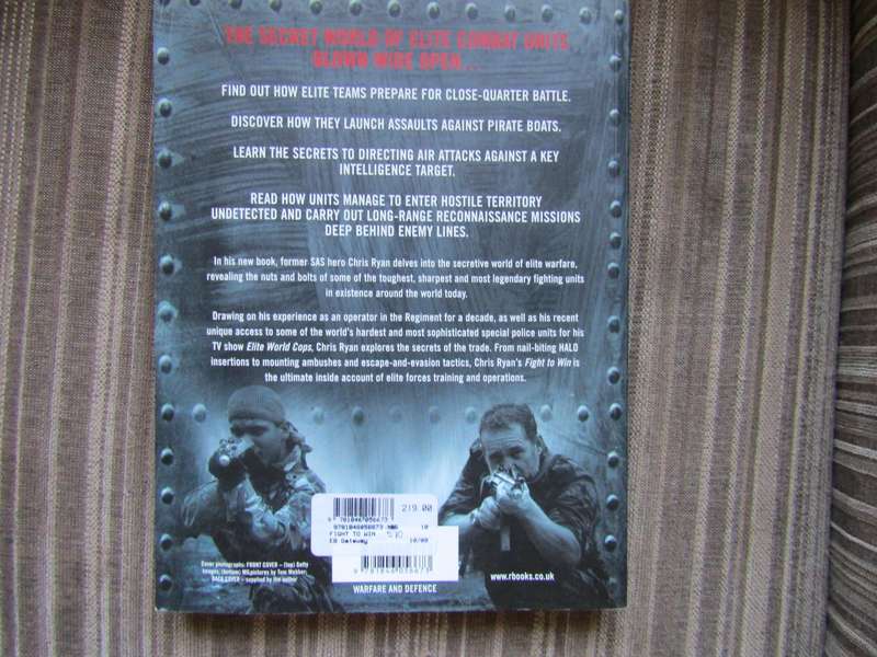 Bestselling Fight To Win By Chris Ryan. Deadly skills by Elite Forces
