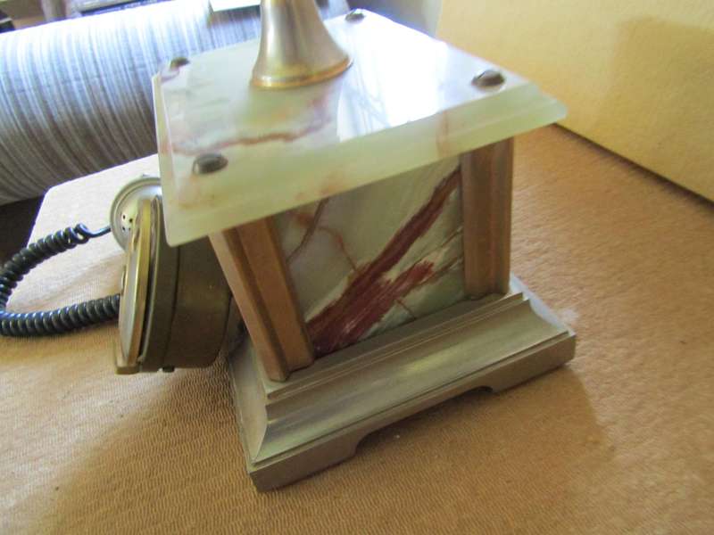 Vintage Alabaster Telephone Works 100% Weighs 4kg